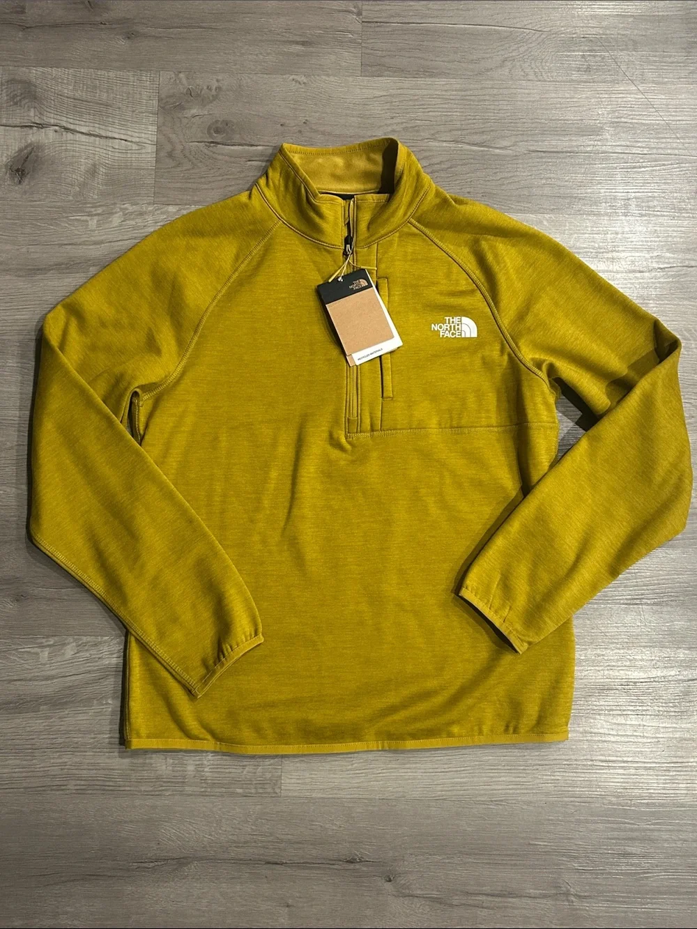 THE NORTH FACE | MINERAL GOLD HEATHER CANYONLANDS 1/2 ZIP (For Men